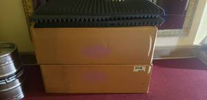 lot 205 image: 2 Cases of Auralex Acoustic Wedge Foam Panels, 12 Panels Per Box