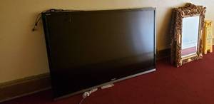 lot 223 image: Sharp Aquos 70 LCD TV (Working Condition Unknown)