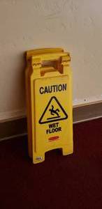 lot 226 image: Lot of 2 Wet Floor Signs