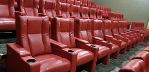 lot 255 image: Lot of 8 Luxury Media Lounge Chairs CHAIRS DO NOT HAVE POWER