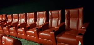 lot 275 image: Lot of 7 Electric Power Reclining w Power Footrest Media Lounge Chairs