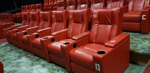 lot 278 image: Lot of 6 Electric Power Reclining w Power Footrest Media Lounge Chairs