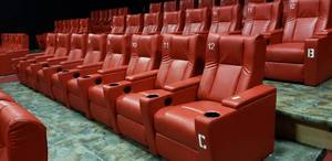 lot 289 image: Lot of 8 Electric Power Reclining w Power Footrest Media Lounge Chairs