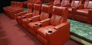 lot 294 image: Lot of 4 Electric Power Reclining w Power Footrest Media Lounge Chairs