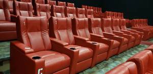 lot 299 image: Lot of 7 Electric Power Reclining w Power Footrest Media Lounge Chairs