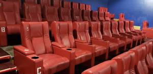 lot 321 image: Lot of 9 Luxury Media Lounge Chairs CHAIRS DO NOT HAVE POWER