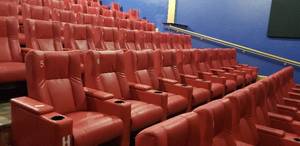 lot 326 image: Lot of 9 Luxury Media Lounge Chairs CHAIRS DO NOT HAVE POWER