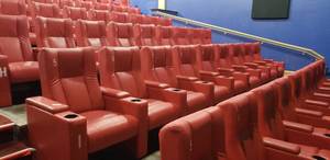 lot 327 image: Lot of 9 Luxury Media Lounge Chairs CHAIRS DO NOT HAVE POWER
