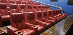 lot 328 image: Lot of 9 Luxury Media Lounge Chairs CHAIRS DO NOT HAVE POWER