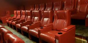 lot 341 image: Lot of 7 Luxury Media Lounge Chairs CHAIRS DO NOT HAVE POWER