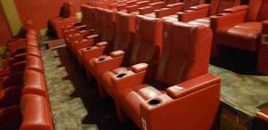 lot 343 image: Lot of 7 Luxury Media Lounge Chairs CHAIRS DO NOT HAVE POWER