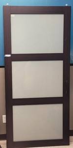 lot 148 image: SLIDING DOOR IN STYLE AND COLOR AS SHOWN. APPROX. 37 W x 79 L.