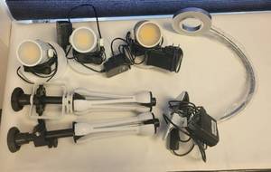 lot 185 image: LOT OF SPOTLIGHTS AND MORE AS SHOWN.