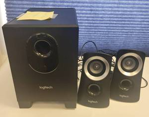 lot 197 image: LOGITECH SPEAKER SYSTEM Z313 AS SHOWN.