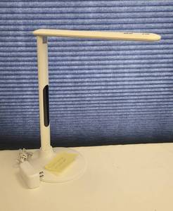 lot 230 image: TOUCH DESK LAMP WITH USB PORT IN STYLE SHOWN.