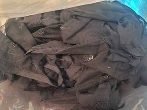lot 202 image: LOT OF FABRIC  MATERIAL AS SHOWN.