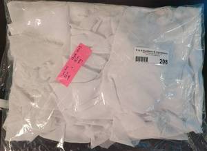 lot 208 image: LOT OF FABRIC  MATERIAL AS SHOWN.