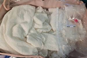 lot 287 image: LOT OF FABRIC  MATERIAL IN DESIGN AND COLOR AS SHOWN.