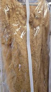 lot 442 image: WEDDING DRESS IN DESIGN AND COLOR AS SHOWN.