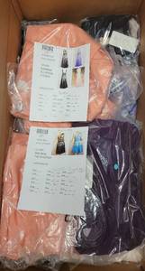 lot 49 image: LOT OF 31 NEW DRESSES IN ASSORTED STYLES, COLORS, AND SIZES AS SHOWN. SEE ALL PICTURES (SOLD 31 X THE MONEY)