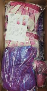 lot 276 image: LOT OF 33 NEW DRESSES IN ASSORTED STYLES, COLORS, AND SIZES AS SHOWN. SEE ALL PICTURES (SOLD 33 X THE MONEY)