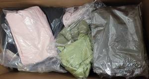 lot 448 image: LOT OF 42 NEW DRESSES IN ASSORTED STYLES, COLORS, AND SIZES AS SHOWN. SEE ALL PICTURES (SOLD 42 X THE MONEY)