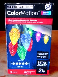 lot 63 image: NEW IN BOX - MULTI COLOR MOTION LED CHANGING MOTION LIGHT SHOW 