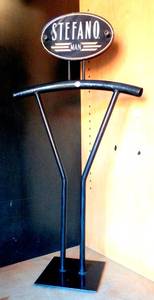 lot 97 image: VINTAGE ADVERISING DISPLAY - STEFANO CLOTHING RACK