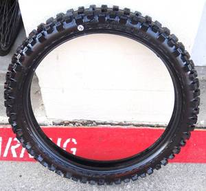 lot 99 image: DUNLOP SPORTS D707F 80100-21 MOTORCROSS TIRE - NEW $$