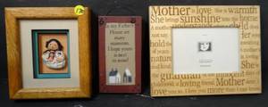lot 170 image: PHOTO FRAME AND WALL DECOR LOT AS SHOWN