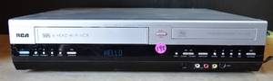 lot 198 image: RCA DRC 8310 DVD VCR Video CD Digital Video Disc Recorder DVD Recorder Player - POWER TESTED GOOD