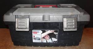 lot 252 image: KETEN 19 TOOLBOX WITH STORAGE BINS ON TOP