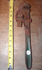 lot 286 image: #14 VINTAGE PIPE WRENCH - WORKS