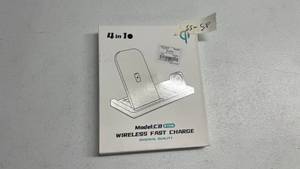 lot 55 image: Qi Wireless Charger Base 15w for Phone and Watch