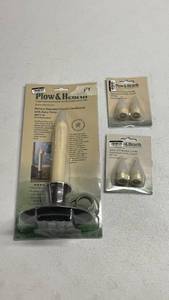 lot 89 image: Plow & Hearth Battery Operated Classic Candlestick w 4 extra replacement bulbs
