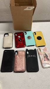 lot 90 image: iPhone XR & iPhone 12 Cases Lot of 8