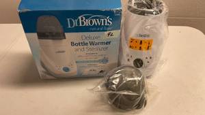 lot 92 image: Dr Brown Deluxe Bottle Warmer and Sterilizer