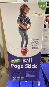 lot 96 image: Jump2it Ball Pogo Stick Jumping Toy for Kids