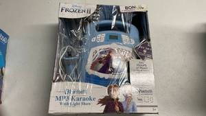lot 110 image: Frozen 2 Bluetooth MP3 Karaoke w Light Show