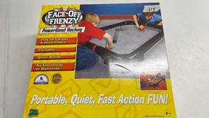 lot 114 image: Face-Off Frenzy Air Hockey Table