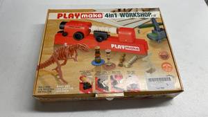 lot 115 image: Playmake 4-in-1 Workshop toy for kids