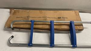 lot 156 image: Upper Bounce Trampoline 39 Ladder w 3 Step