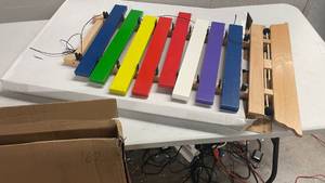 lot 162 image: Wall Xylophone Music Toy for Kids
