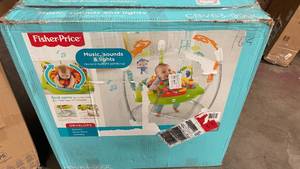 lot 166 image: Fisher-Price Roarin Rainforest Jumperoo (In Box)