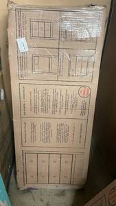 lot 171 image: Adeptus Four Drawer Black Chest 39x30x15 (In Box)