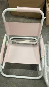 lot 175 image: Pink Small Lawn Chair