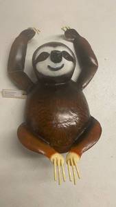 lot 212 image: Sloth Wooden Dcor