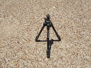 lot 54 image: MANFROTTO 732YB,482K CAMERA TRI-POD