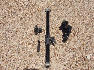 lot 55 image: MANFROTTO 131DB &amp OTHER ASSORTED CAMERA EQUIPMENT