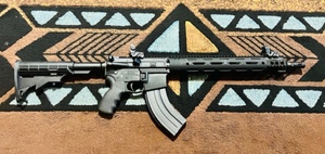 lot 1 image: Radical Firearms Model RFT-15 WSights and 7.62mm x 39 Thirty Round Clip(Same as an AK-47)- Bought New, Fired 10 Times, and Stored in Gun Safe